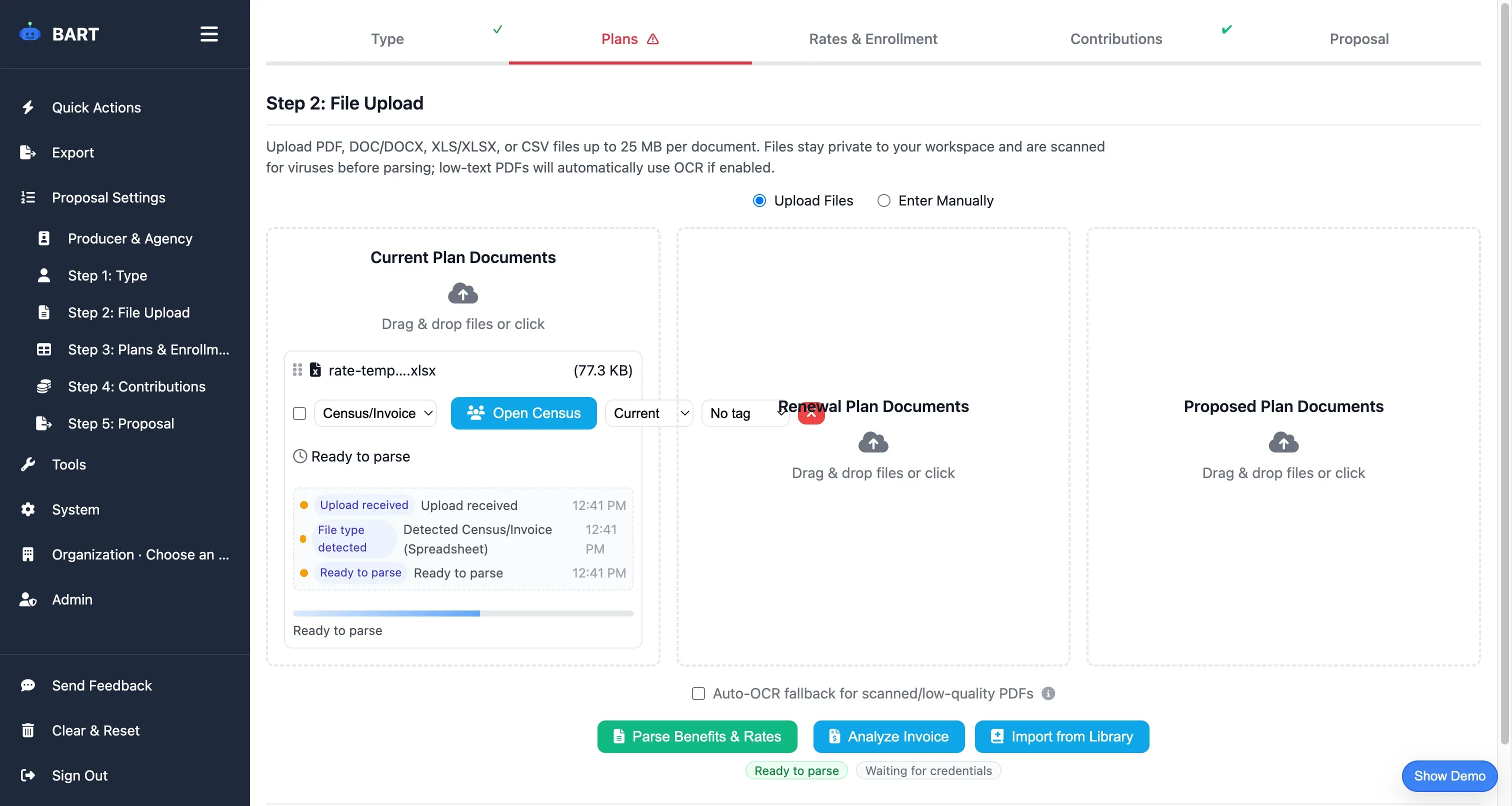 Proposal workflow guide